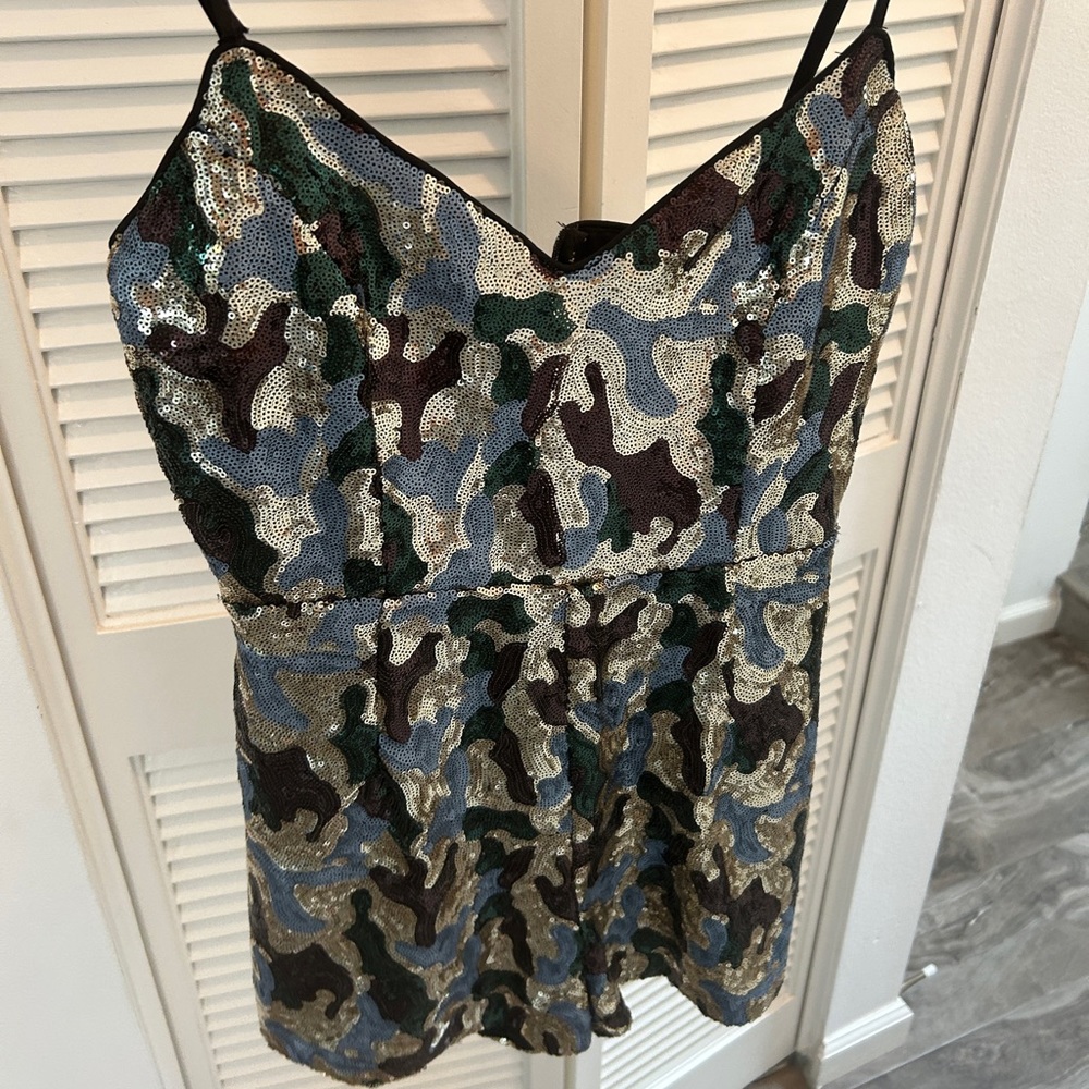 Sequin romper